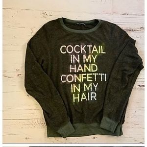 Wildfox pull over sweatshirt
